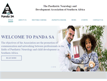 Tablet Screenshot of pandasa.co.za